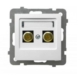 Gniazdo głośnikowe pojedyncze GGN-1G/m/00