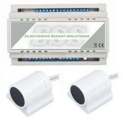 Sterownik schodowy led kaskadowy inteligentny + czujniki precyzyjne mini