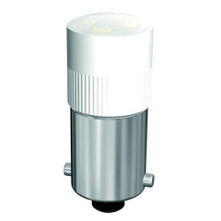 Signal Construct MWGB25579 Multi-look LED Bulb White BA9s 130V AC 4-chip