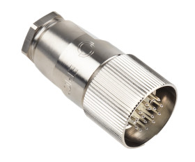 Złącze wielostykowe przemysłowe 16-pinowe Montaż na kablu Wtyczka Lapp