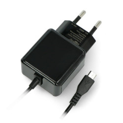 Zasilacz microUSB Goobay 5V/3A - czarny
