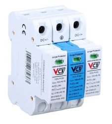 Ogranicznik przepięć PV 1000V DC 3P B+C Typ 1+2 12,5kA 4,75kV iskiernikowy GDT