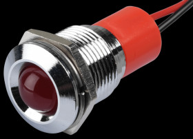 Q16P3CXXR24E Indicator LED, 24 V DC, 16 mm, wired, red/BrC