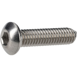 R-TECH 337480 M4 X 16 Hex Socket Button Screws A2 ST/ST - Pack Of 100