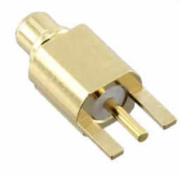 Złącze koncentryczne Żeński 50Ω typ złącza Złącze MMCX Montaż na krawędzi