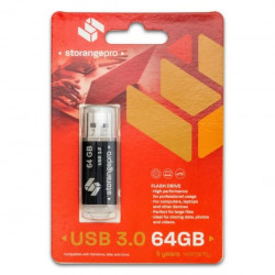 Pendrive Storange Basic PRO 3.0 64GB Czarny PBP64GBBLK