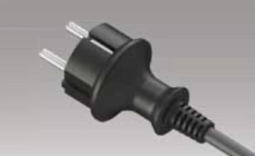 Przewód przyłączeniowy z wtyczką PP-40H z/u 2m H05RR-F 3x1 IP44