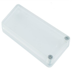 1551CCLR Hammond Clear Subminiature Enclosure 65 x 30 x 15.5mm