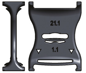 Akcesoria do koryt kablowych Separator łańcuchów kablowych 1400, e-chain Igus