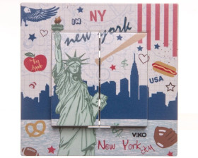 Karre Cities Łącznik Świecznikowy 2-Grupowy Nowy York / 90962844