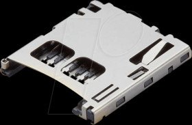 502570-0893 microSD-Speicherkartenslot, RM: 1,1 mm