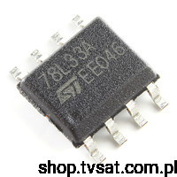 L78L33ACD13TR Out Supply 3.3V 0.1A 5% SMD-SO8 STM