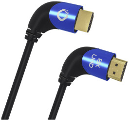 Kabel HDMI HDMI 2.1 Oehlbach Shape Magic 90 UHD 8K D1C42542, HDMI-A do HDMI-A, 2.00 m