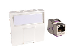 Złącze RJ45 Żeński Złącze RJ45 Montaż na kablu bez użycia narzędzi Kategoria 6EA CAE Multimedia Connect, proste