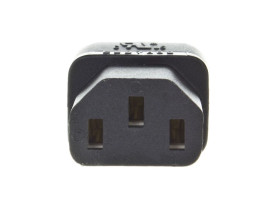 Adapter IEC C13 / IEC C5 koniczynka WAADAPATIEC1