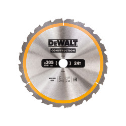 DEWALT DT1958-QZ Stationary Construction Circular Saw Blade 305 x 30mm x 24T