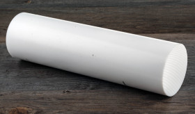 Pręt z fluorowego tworzywa sztucznego PTFE, Ø 50mm x 1m, kolor: Nieprzezroczyste