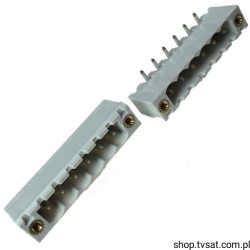1SSA255306R3100 Connector 6 Pin to Screw THT ABB