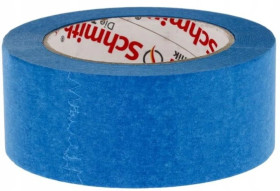 Taśma malarska niebieska 30mm x 50m papierowa ochronna SCHMITH