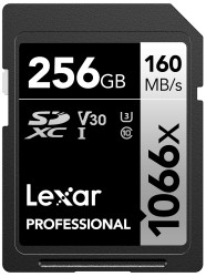 Karta SD SDXC, 256 GB Nie TLC, Lexar Silver 0 → 70°C 1066x