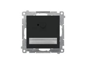 SIMON 55 Oprawa oświetleniowa LED 14 V z czujnikiem ruchu (0,62 W) barwa neutralna 4200K czarny mat TOSC4K14.01/149 KONTAKT SIMO