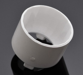 Reflektor LED 9.9 (Dia.) x 6.5mm, D 9.9mm, do użytku z Cree XB-D, Cree XP-E, Cree XP-G, Lumileds LUXEON A, Lumileds