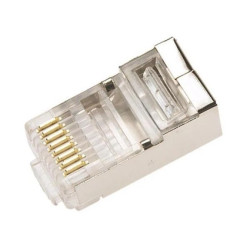 Wtyk modularny RJ-45 8p8c kat.5e linka ekranowany /opak = 100szt/