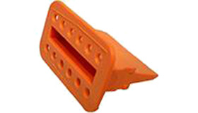 Blokada klinowa Deutsch DT Zaczep typu wedgelock Złącza samochodowe