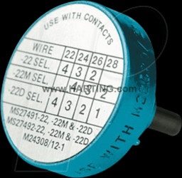 09 99 000 0531 Positioner, for D-Sub single contacts