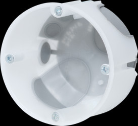 7360047 HW device socket E2700HF, airtight, dia. 68 mm, d=47mm, halogen