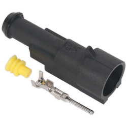 Sealey SSC1M Superseal Male Connector 1-Way Pack of 5