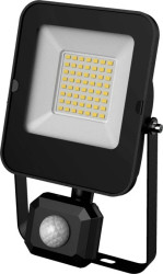 Projektor Naświetlacz LED 30W 3000lm 6000K/chłodna IP44 z czujnikiem ruchu PIR czarny ALFA PIR SMD 30W CW GXLR054