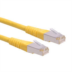 Kabel Ethernet Cat6 długość 500mm Z zakończeniem Roline PVC