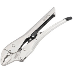Draper 07102 Curved Jaw Auto Locking Pliers, 250mm
