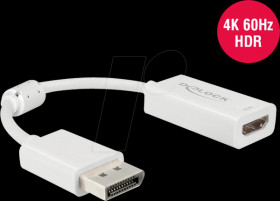 63936 DisplayPort 1.4 Adapter &gt; HDMI 4K 60 Hz, HDR function passive