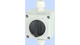 Łącznik Krzywkowy 1-2 3P 12A Krzyżowy W Obudowie Ip65 Łuk E12-10-3 921287