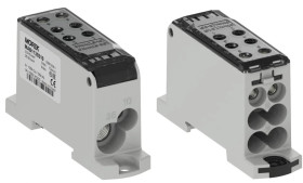 Blok dystrybucyjny - rozdzielczy OJL135A czarny AL/CU we:1x2,5-35mm2 /1x2,5-10mm2 wy: 4x2,5-16mm2/2x2,5-10mm2 1000V MAB1135S10