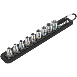 Wera 05003883001 Belt A 4 Zyklop Socket Set, 1/4&quot; Drive