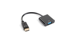 Adapter Displayport 1.1 - Vga 0,1M Czarny Ad-0002-Bk