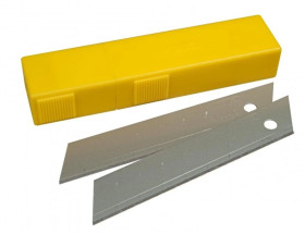 OSTRZA WYMIENNE DO NÓŻÓW 25MM ŁAMANE 10 SZT