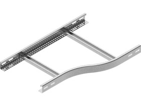 Redukcja drabinki RDPC600/500H45 N prawa grubość blachy 2,0mm 448560 BAKS