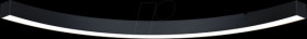98172 Linion light channel curve, 90°, 13 W, 3000 K, 24 V, black