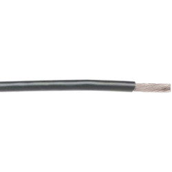 Przewód montażowy 0,2 mm² Szary Alpha Wire PTFE 24 AWG 1 kV dł. 30m 19/0,13 mm +200°C Właściwości CA 65,