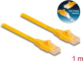 80101 RJ45 Cable Cat.6A U/UTP Fast Tracing 1 m