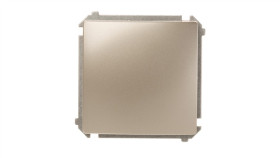 Simon Basic Łącznik Jednobiegunowy, Szybkozłącza, Satynowy Bmw1.01/29