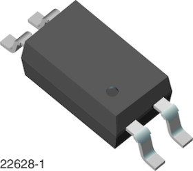 VOS617A Optocoupler, Phototransistor Output, SSOP-4, Half Pitch, Mini-Flat Package