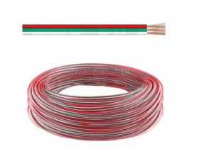 Przewód TLWY 3x0.75 mm wielokolorowa taśma