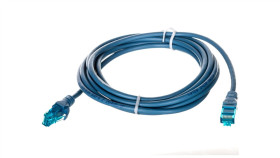 Kabel Krosowy (Patch Cord) U/Utp Kat.5E Niebieski 3M Dk-1512-030/B