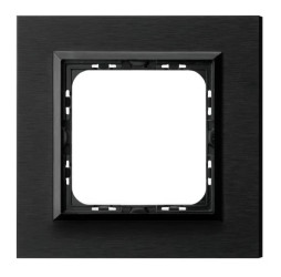 Sonata Ramka pojedyncza szczotkowany antracyt R-1RAC/64/25