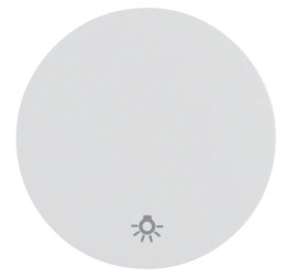 R.1/R.3 Klawisz z nadrukiem /światło/ biały połysk 16202079